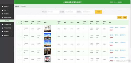 計(jì)算機(jī)畢業(yè)設(shè)計(jì)django vue出租車(chē)服務(wù)管理信息系統(tǒng)